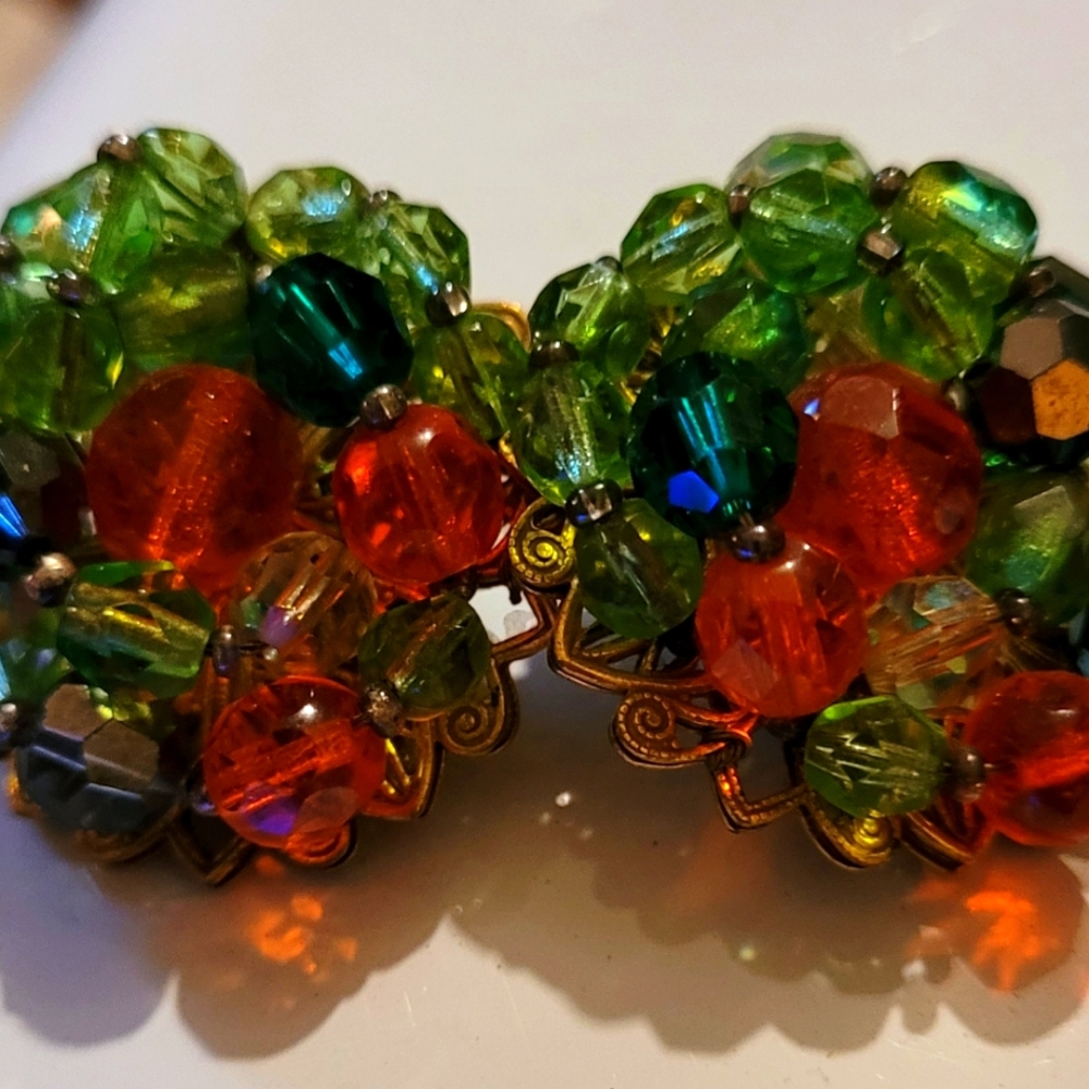 Vintage Signed Robert Clipon Earrings